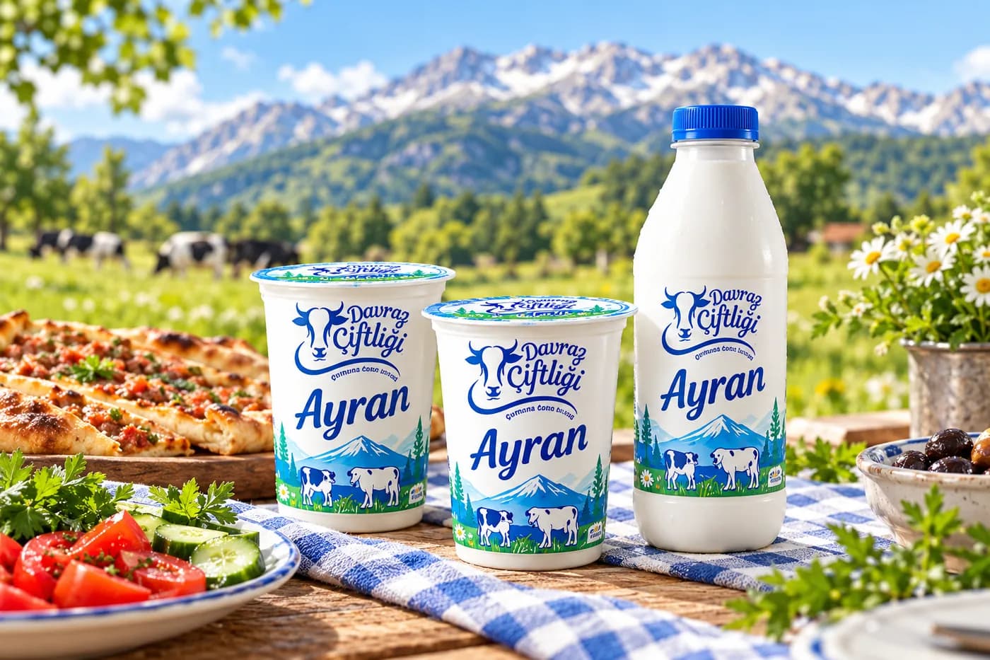 Davraz Çiftliği Sofrada Ayran